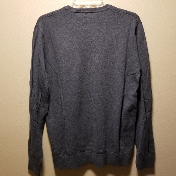 NWOT Men's Claiborne Argyle V-Neck Sweater - Picture 4 of 4